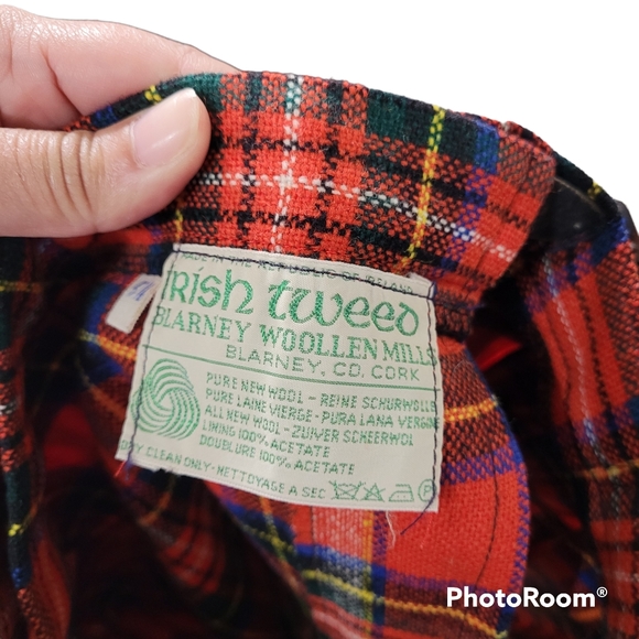 Tartan plaid wrap skirt - Picture 3 of 3